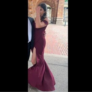 BHLDN Rossi Crepe Maxi Dress